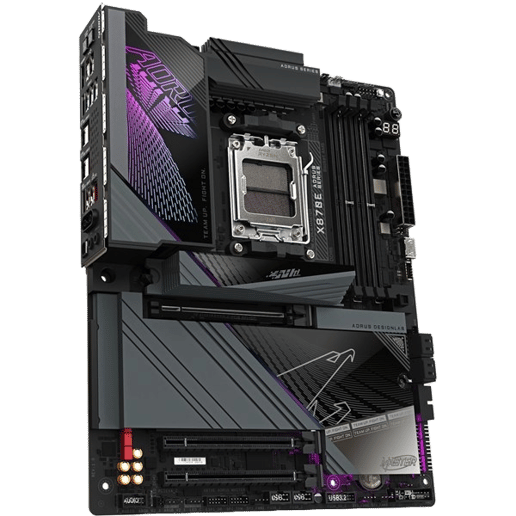 Gigabyte X870E AORUS MASTER ATX Motherboard for AMD Socket AM5 CPUs
